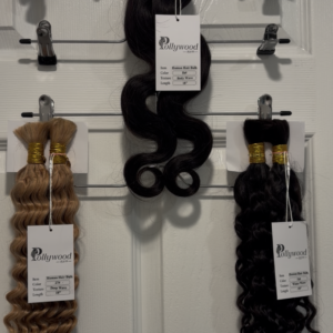 Boho deep wave braiding human hair